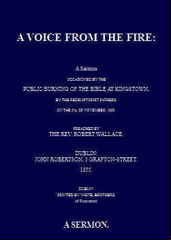 A Voice from the Fire