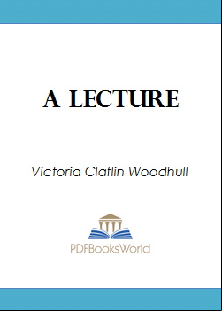 A lecture