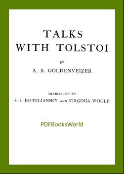 Talks with Tolstoi