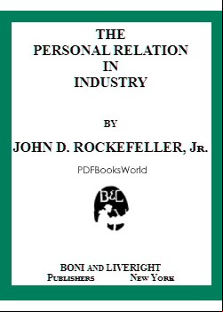 The Personal Relation in Industry