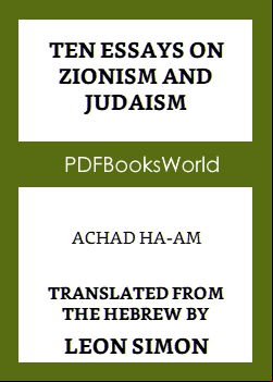 Ten Essays on Zionism and Judaism